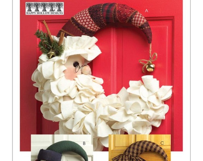 Seasonal Door Decorations Wall Hanging Santa Claus Snowman Etsy