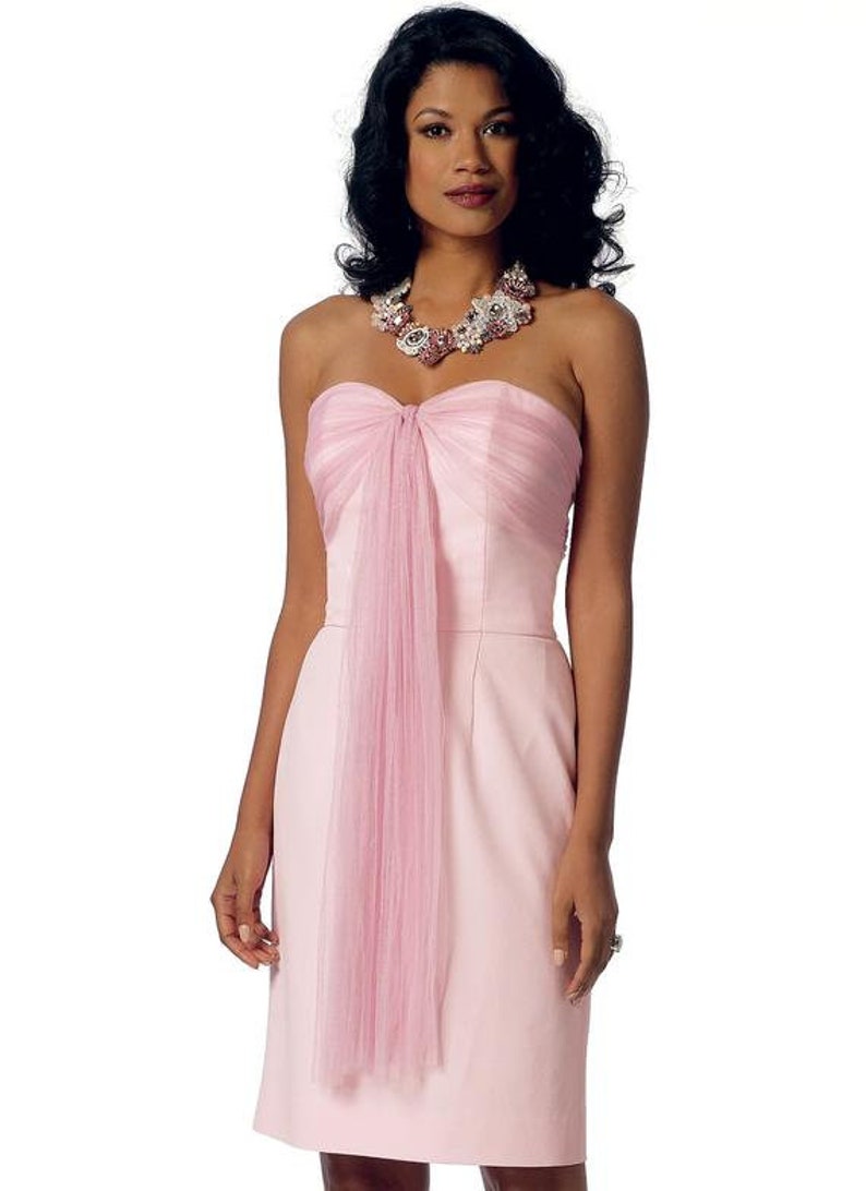 Misses Special Occasion SweetheartNeckline Dress Sash Etsy