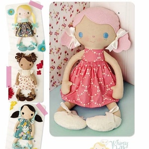 15&quot; Stuffed Dolls and Clothes - Simplicity Sewing Pattern 8539