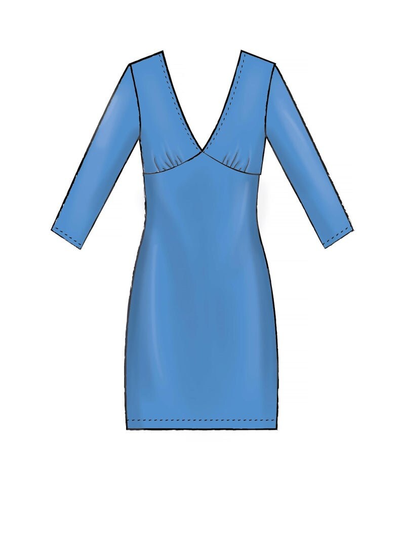 Stretch 'learn to Sew' Knit Dresses Mccall's Etsy