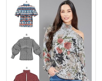 OUT OF PRINT - Misses' Tops - McCall's Sewing Pattern M7836