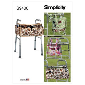 Walker Accessories, Bag and Organizer - Simplicity Sewing Pattern S9400