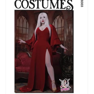 Mccall's Sewing Pattern M8303 Dress and Sleeved Cape by Yaya Han