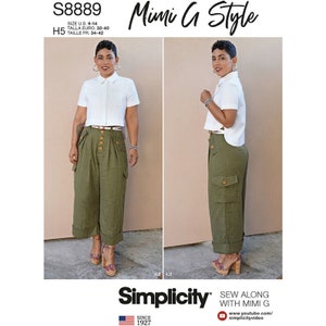 Misses' Shirt and Wide Leg Pants by Mimi G Style - Simplicity Sewing Pattern S8889