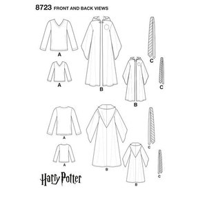 Harry Potter Officially Licensed Robes, Ties, Shirts Sized for Child ...