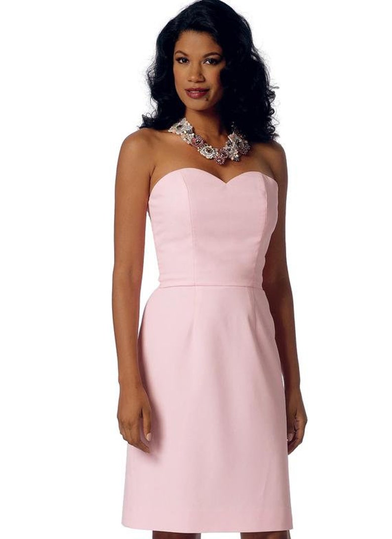 Misses Special Occasion SweetheartNeckline Dress Sash Etsy