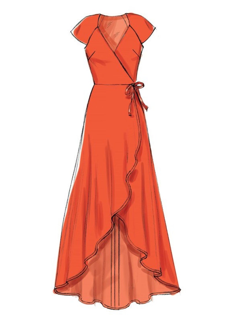 Misses' Wrap Dresses Cold Shoulder Ruffles Etsy