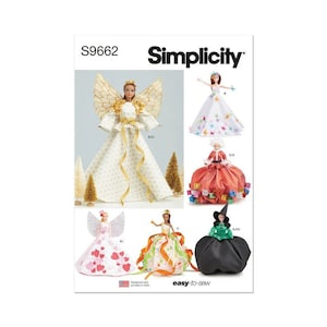 Holiday Fashion Doll Clothes - Simplicity Sewing Pattern S9662