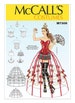 Corsets, Hoop Skirts, Collar, Crown Cosplay/Costume - McCall's Sewing Pattern M7306 