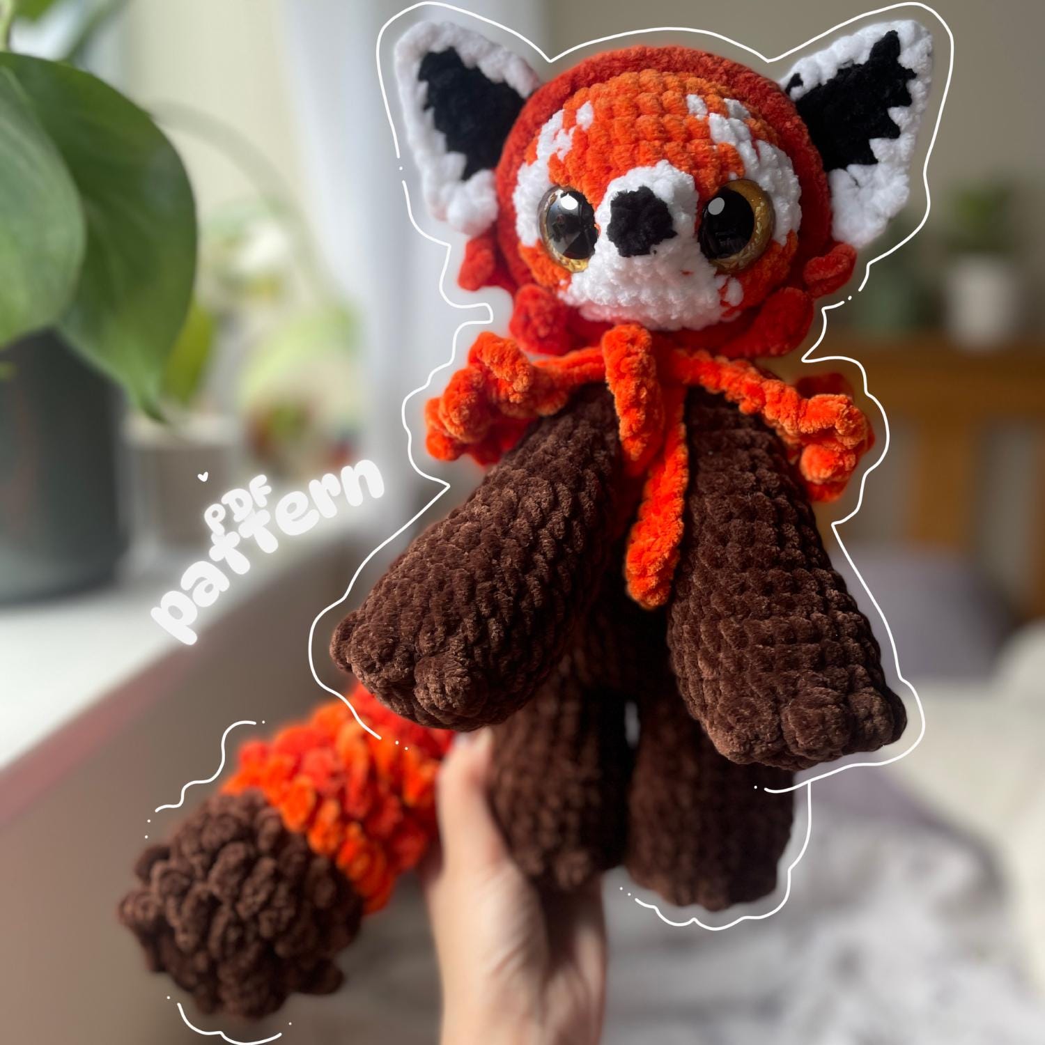 39 Red Panda Crochet Patterns for Adorable Handmade Gifts 27 Red Panda Crochet