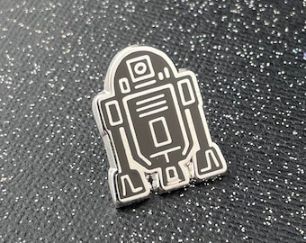 Astromech Enamel Pin | Droid Spirit Animal | Robot Lapel Pin