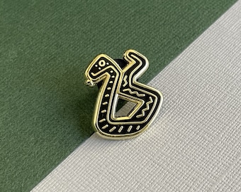Snake Enamel Pin  |  Spirit Animal  |  Wizard School Snake Pin