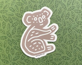 Koala 3 inch sticker  |  Waterproof vinyl sticker  |  Spirit animal
