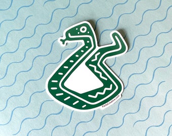 Snake 3 inch sticker  |  Waterproof vinyl sticker  |  Spirit animal