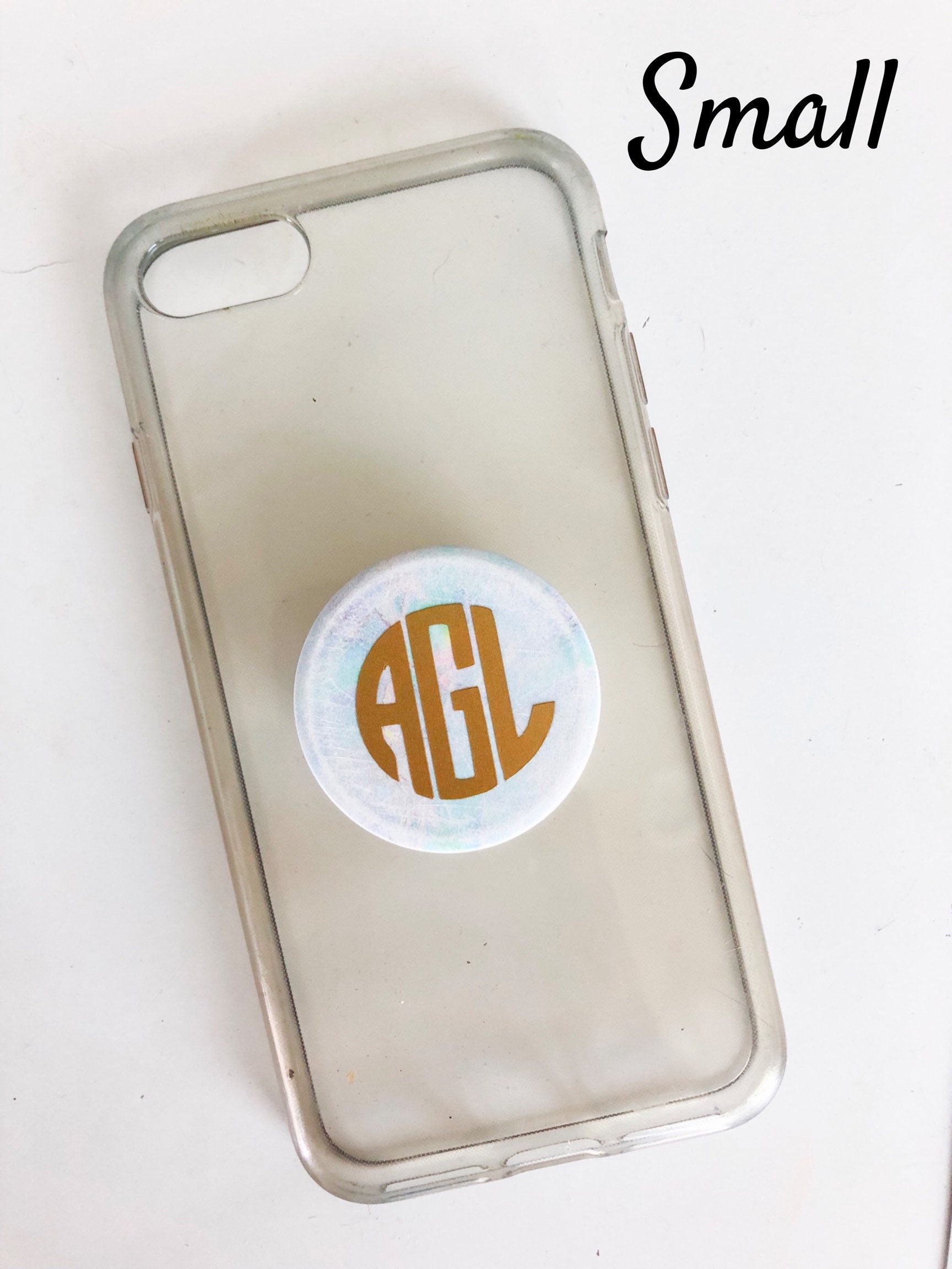 PopSocket Decal / Monogram Decal / Monogram PopSocket Decal | Etsy