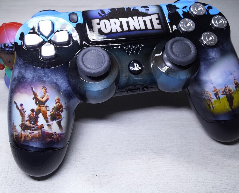 Custom Controller Playstation 4 Sony New Fortnite Etsy - image 0