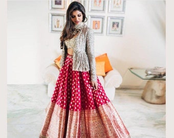 long jacket indo western dress