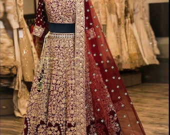 ghagra choli for wedding bride