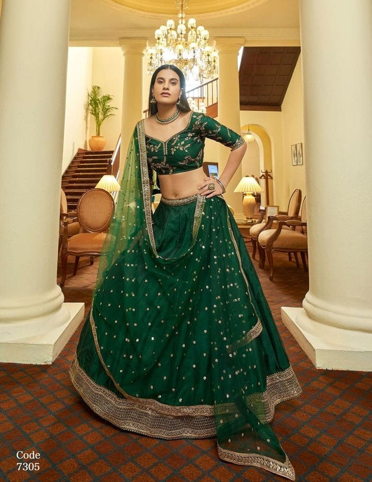 Pakistan Indian Designer Bollywood Wedding Ethnic Wear New Lehenga Choli Skirt