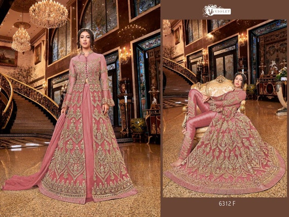 punjabi suit anarkali design