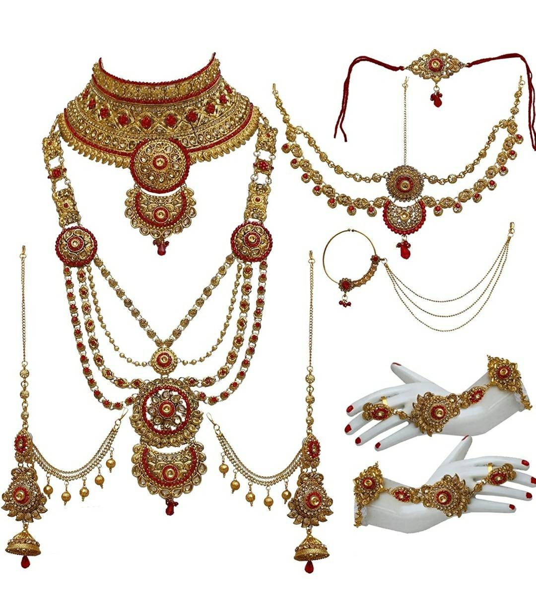 Pearl Necklace Earrings 