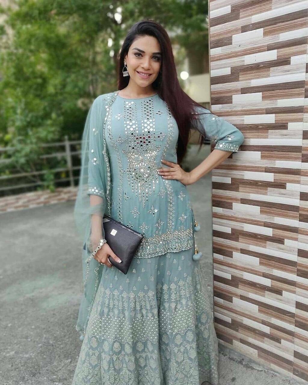 kurta and plazo dress
