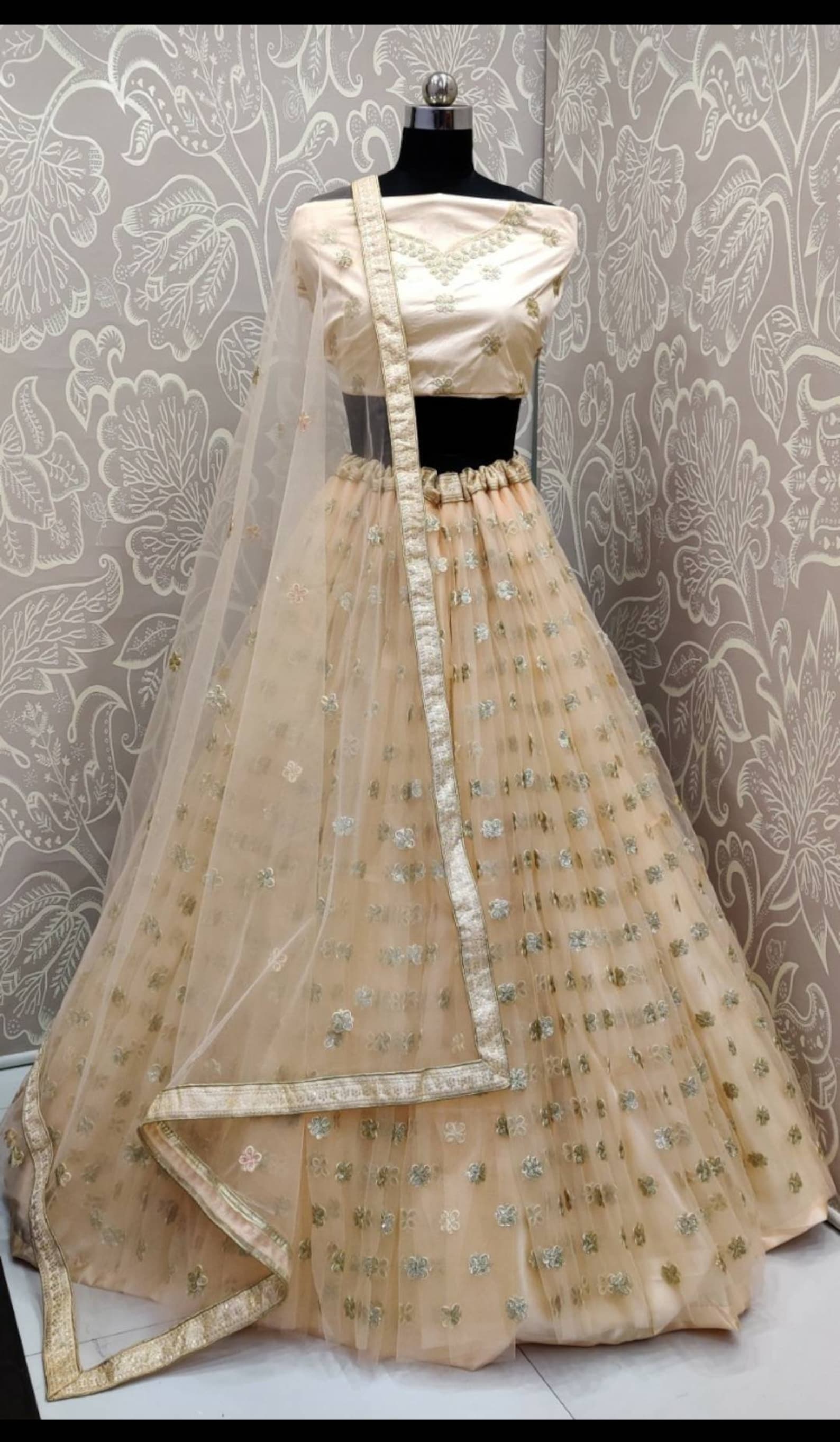 pastel shade lehenga