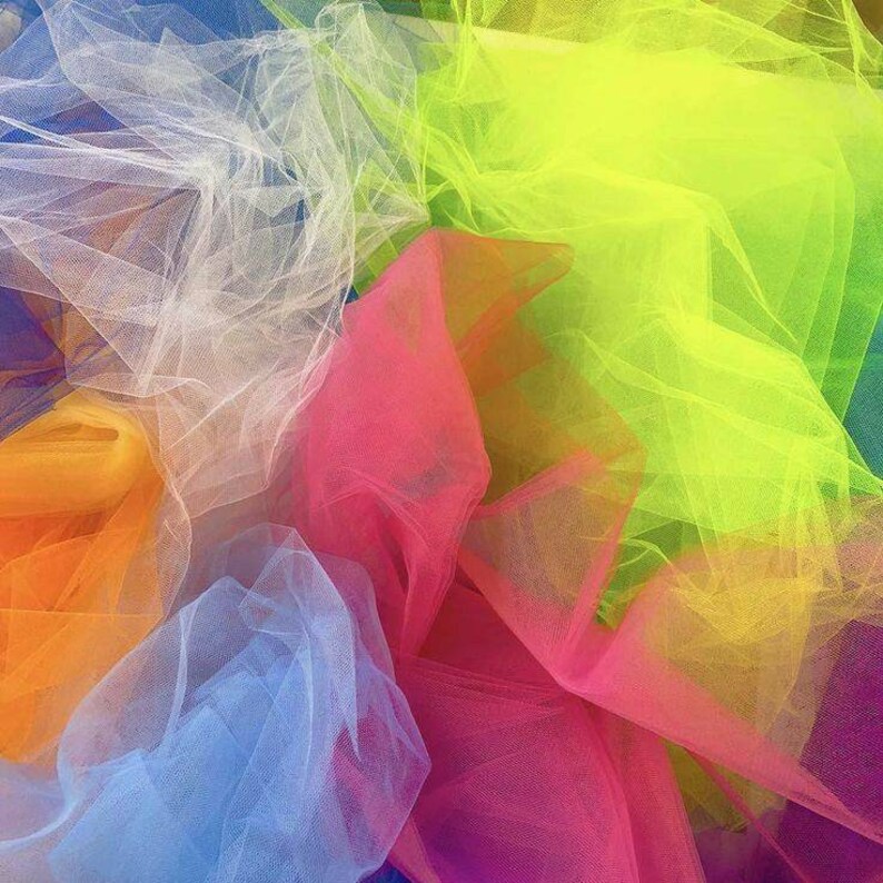 Soft Tulle Net For Kids Frock Craft Net Plain Net Fabric Etsy