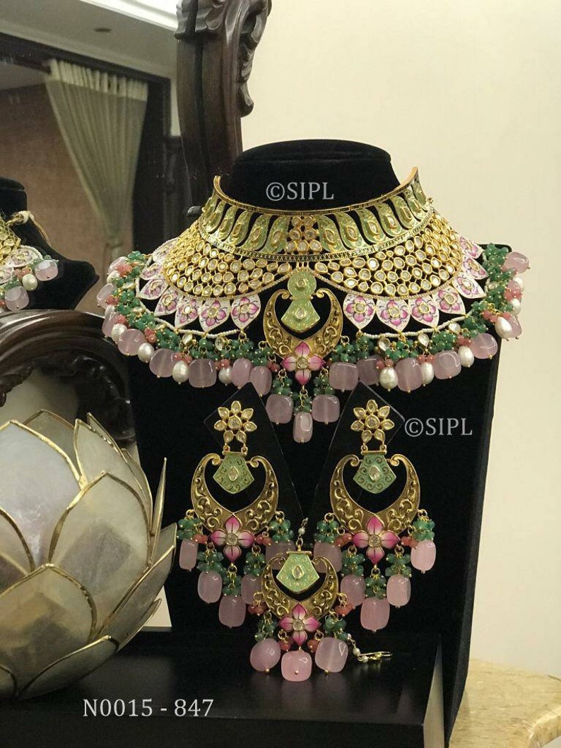 bridal jadau set