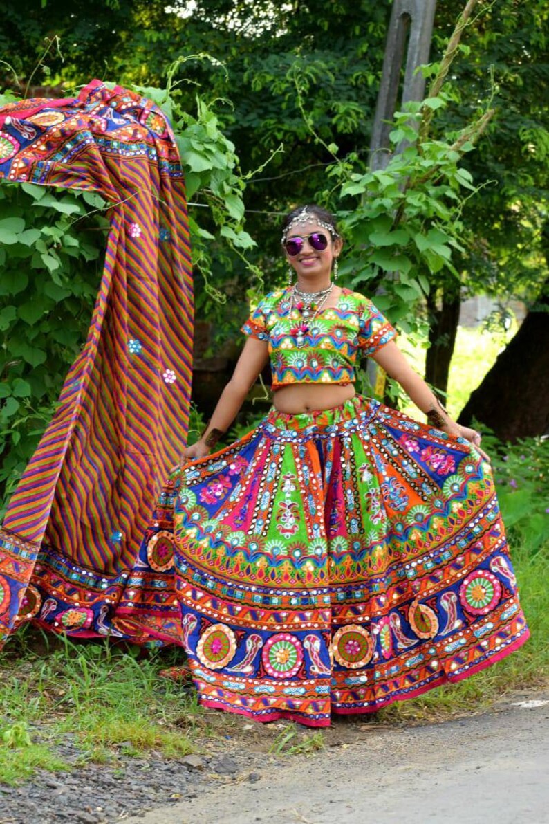 indo western dandiya outfit