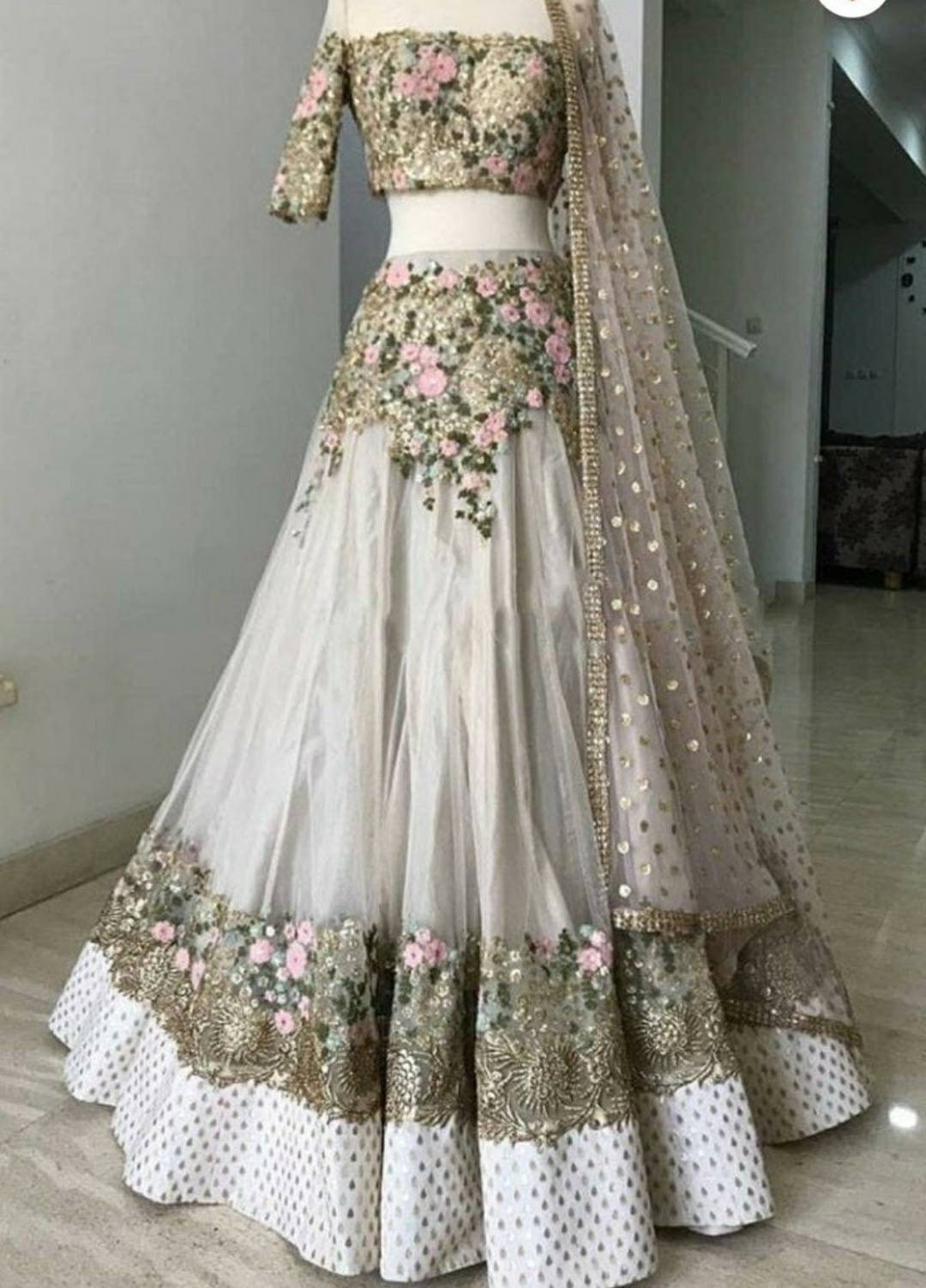 Designer Lehenga choli Indian Pakistani wedding bridesmaids | Etsy