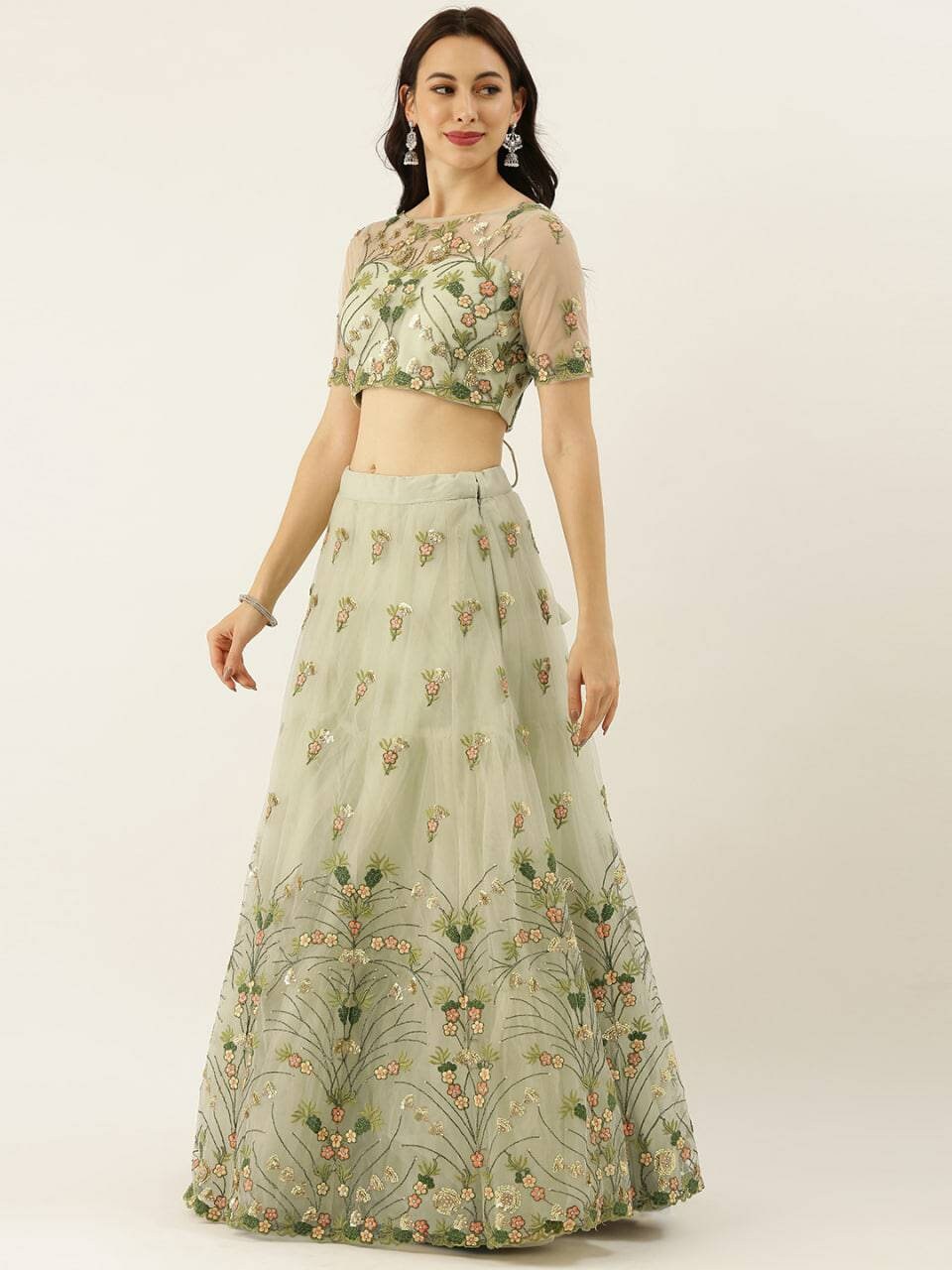 Designer Lehenga choli mehendi outfit bridesmaids dress Ghagra | Etsy