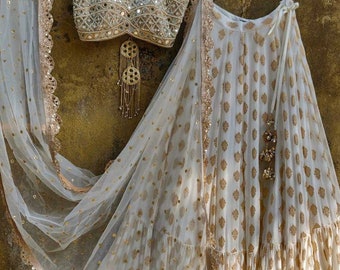 Lehenga Designer Lehenga choli Indian Pakistani wedding bridesmaids dress Ghagra choli chaniya choli bridal lehenga