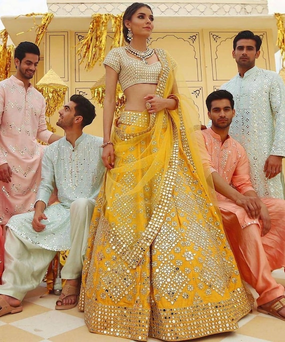 Buy Off White Wedding Lehenga Choli In USA, UK, Canada, Australia,  Newzeland online