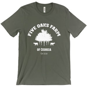 Five Oaks Farm T-Shirt To Support Our Farm!