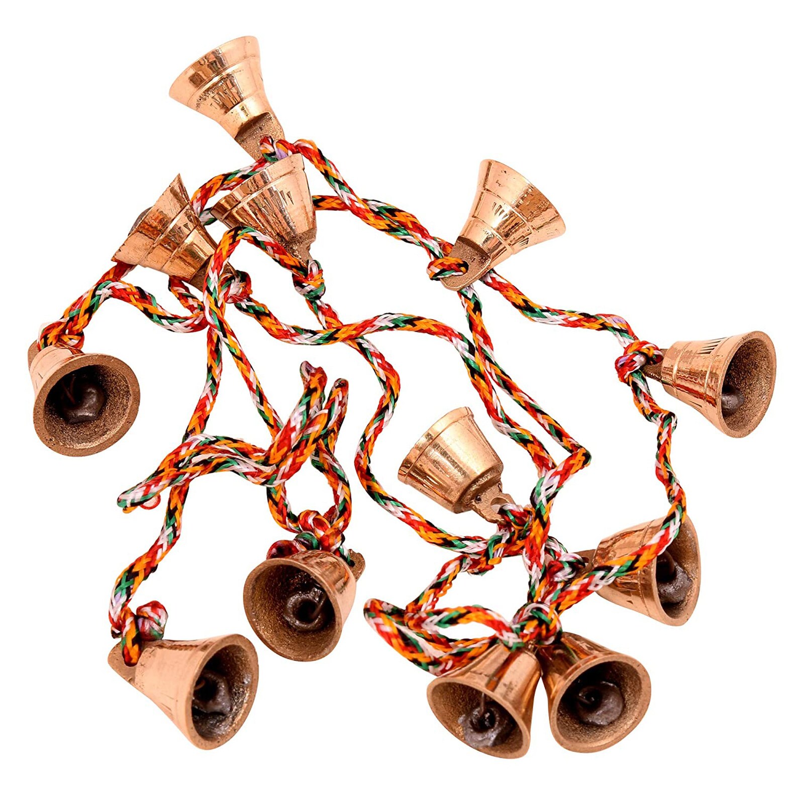 String of Bell Brass Bell Wall Hanging Layer Jingle Bell Etsy