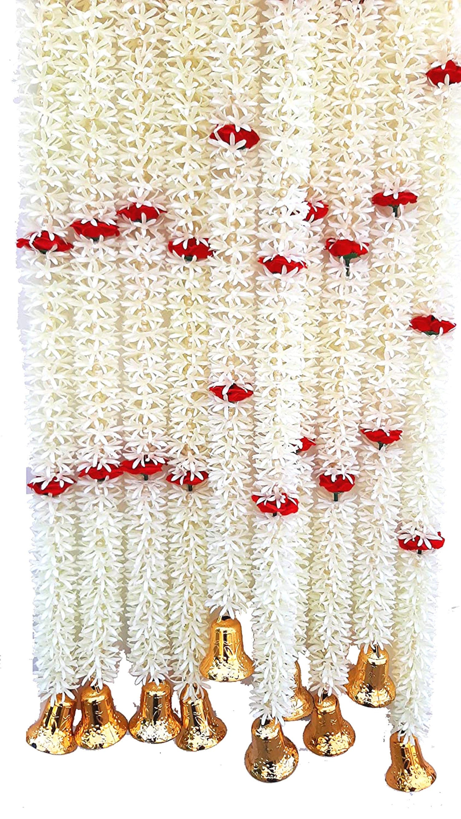 Set of 2 layer Jasmine Garlands Artificial Flowers home Etsy