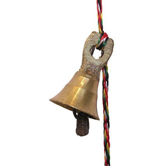 String Of Bells Set Of 6 Brass Hanging Door Bells Decorative