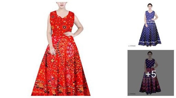 cotton printed kurtis