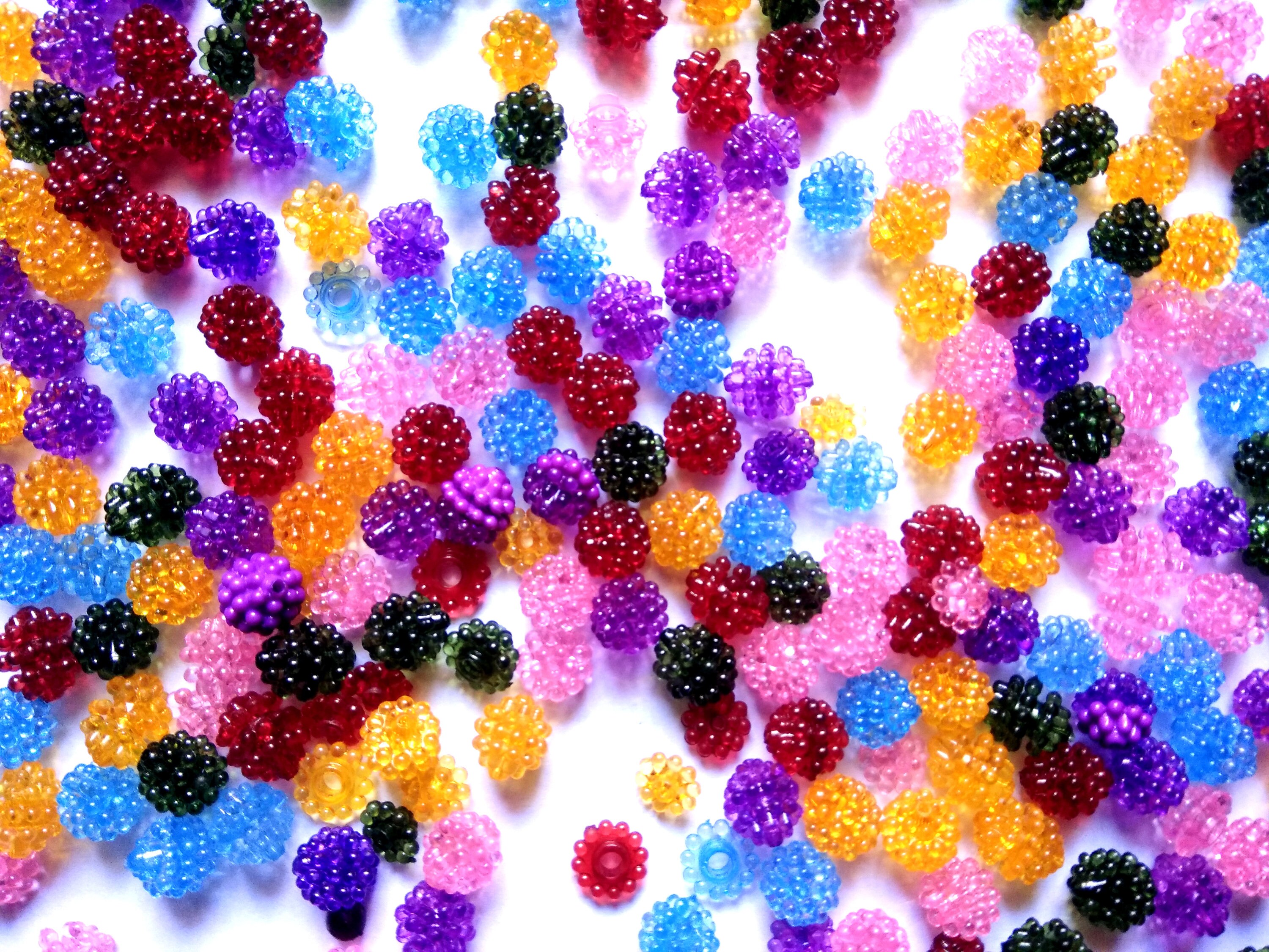 Glass Beads Multi Color 100 Pcs 5mm Size Etsy UK
