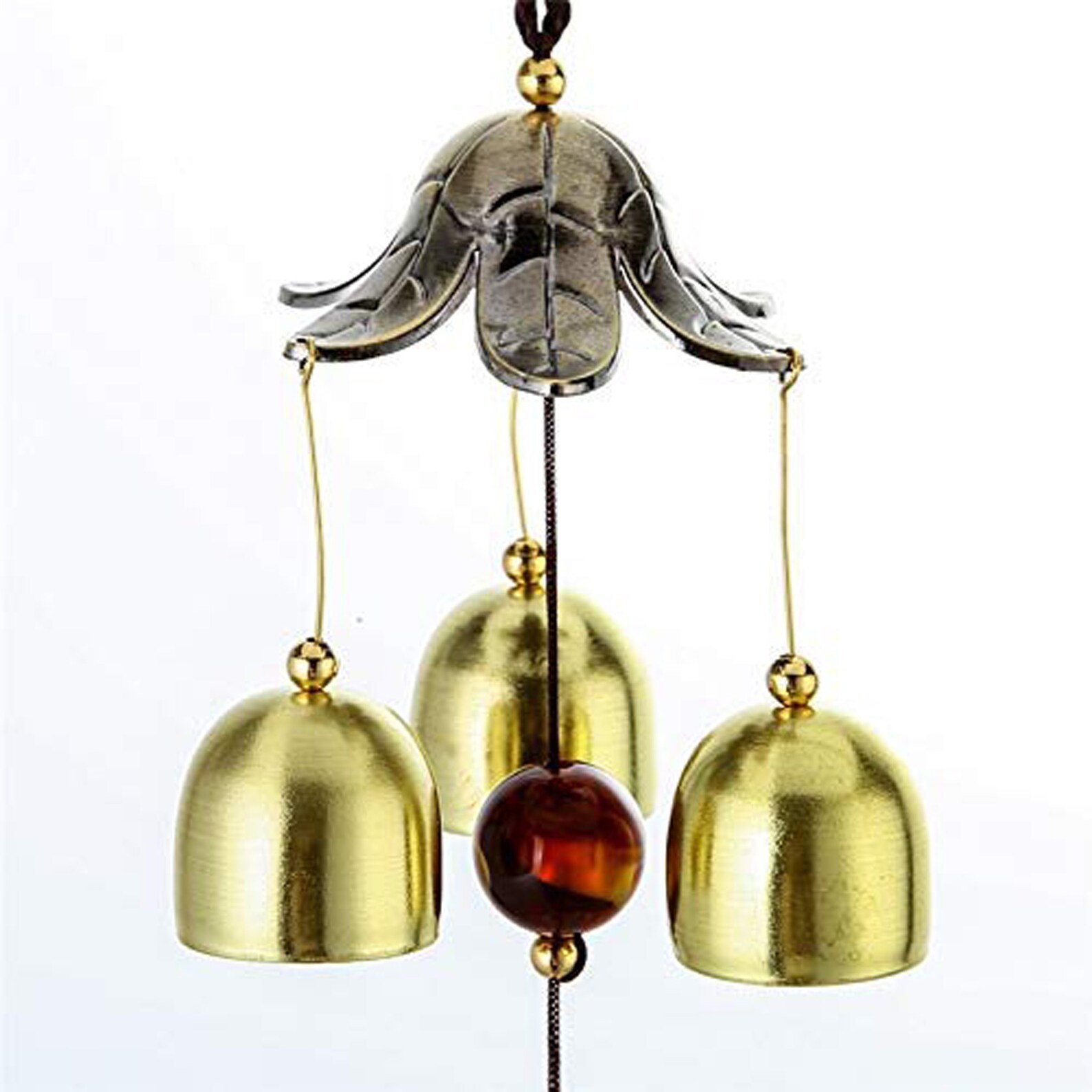 Home Decor Metal Wind Chimes Brass bell hanging layer 15 bells Etsy