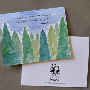 Carte de vœux heureuse de jour du père
