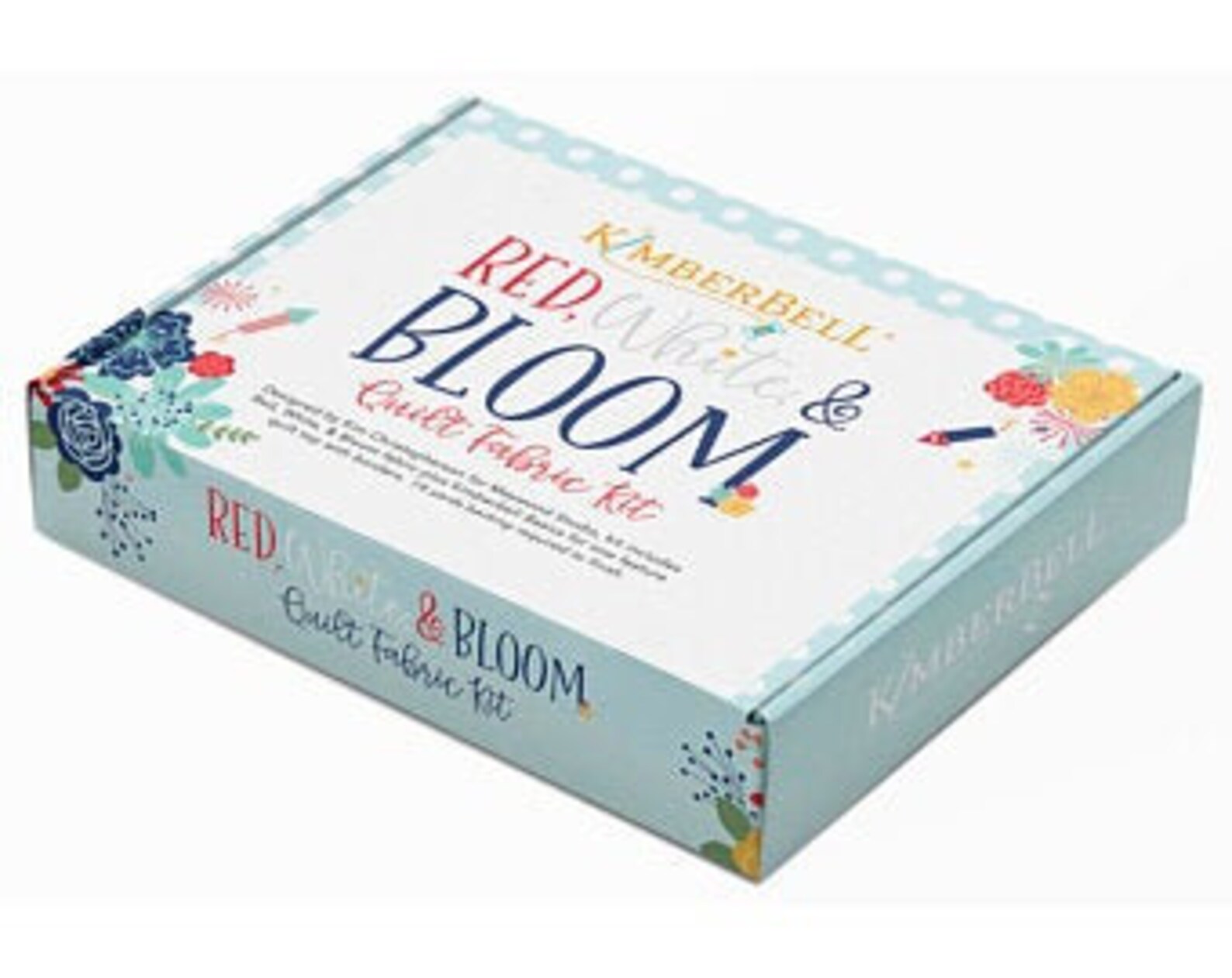Kimberbell Red White & Bloom Fabric Kit Etsy