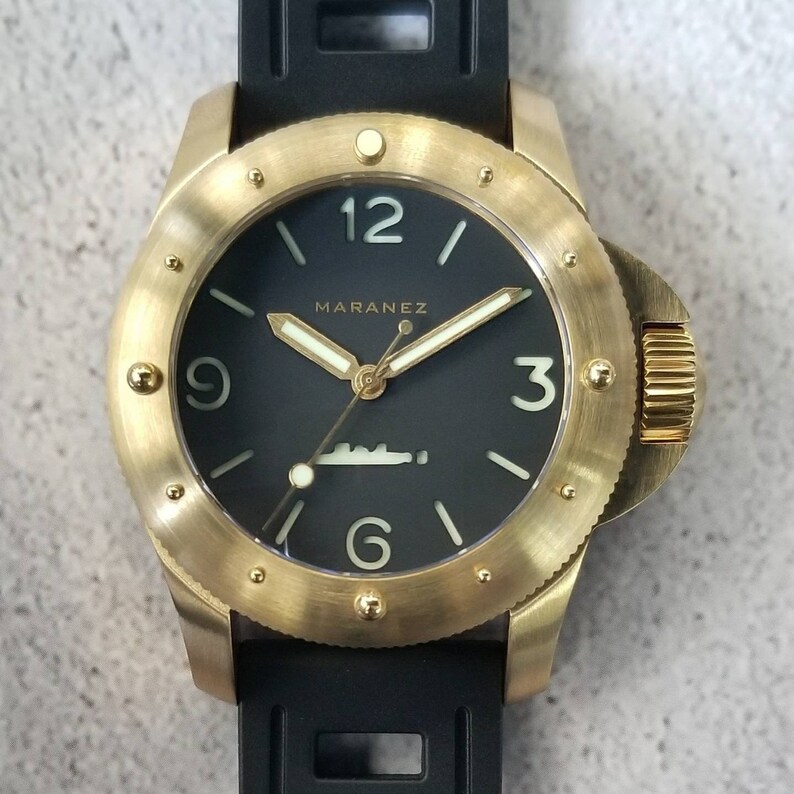 Maranez Rawai Watch. Black Dial image 1