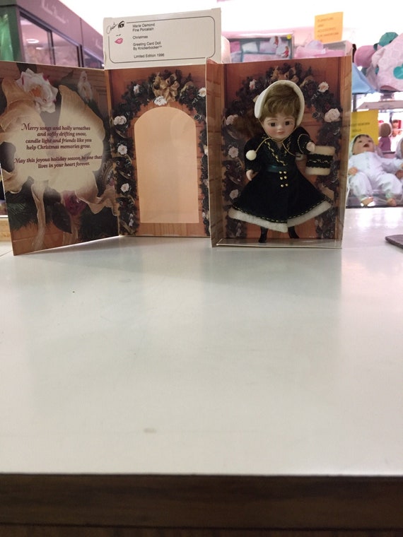 marie osmond greeting card dolls