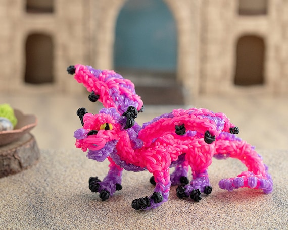 pink dragon plush