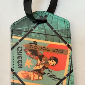 Mah Jong Card Bag/change purse set "Flapper Girl" image 4