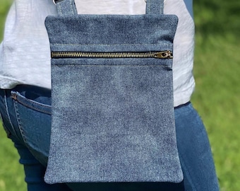 Bolso bandolera de mezclilla