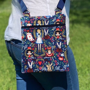 Alice in wonderland crossbody bag deals