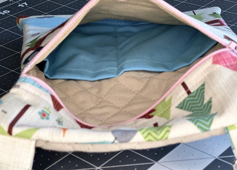 Crossbody Hiking Bag with Adjustable Strap - more patterns available image 18